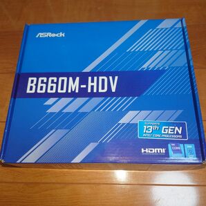 ASRock B660M-HDV 未開封品 ASRock マザーボード