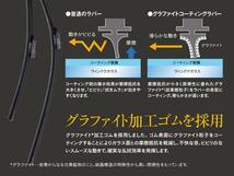 新型規格 エアロワイパー スバル プレオプラス H29.5～ LA350F・360F 2本セット_画像6