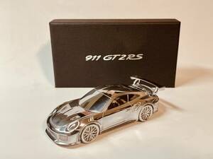 ◆◆◆『新品』 PORSCHE ポルシェ 991型 911 GT2 RS◆◆メタルカー ペーパーウェイト 純正 ノベルティ 専用ケース付◆◆◆　