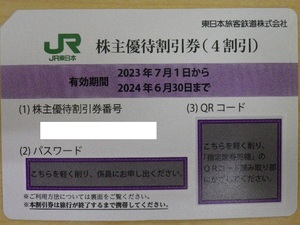 大黒屋 JR東日本 株主優待券 期限6月末まで 番号通知可能 即決 1-6枚