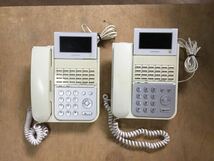 ☆ビジネスフォン　ナカヨ ビジネスフォン NYC-24iF-SDW 電話機 まとめて2台☆_画像1