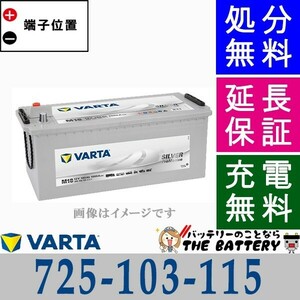 725-103-115 バルタ VARTA 欧州車用 ブルーダイナミックバッテリー 725103115