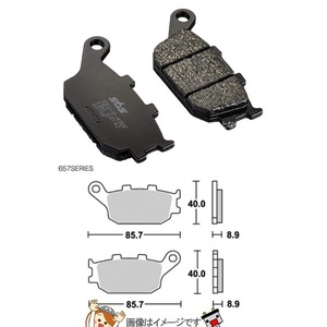 777-0657000 キタコ SBS ブレーキパッド 657HF 91-95CB750 92-CBR600F ゆうパケット ポイント消化