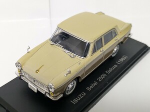 アシェット 国産名車コレクション 1/43 いすゞ ベレル 2000 デラックス 1963