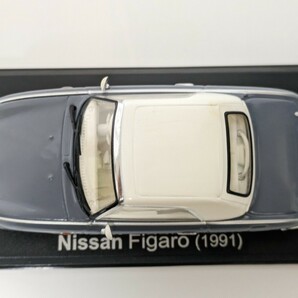 アシェット 国産名車コレクション 1/43 日産 フィガロ 1991の画像7