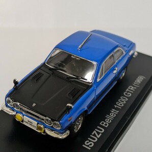 アシェット 国産名車コレクション 1/43 いすゞ ベレット 1600GTR 1969の画像1