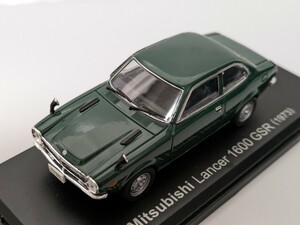 アシェット 国産名車コレクション 1/43 三菱 ランサー 1600GSR 1973