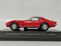 デアゴスティーニ アメリカン カー コレクション 1/43 シボレー コルベット C3 1968_画像5