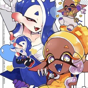 「ベクトルが強いです」ニブンノニ スプラトゥーン 同人誌 ウツホ フウカ A5 28pの画像1