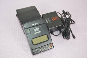 SONY TCD-D3 DAT WALKMAN portable DAT recorder ACP-D3 adaptor attaching 