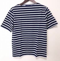 セントジェームス ピリアック T1サイズ ボーダー Tシャツ カットソー MARINE×NEIGE_画像1