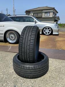 DUNLOP 　ダンロップ　DIREZZA　 DZ102 205/40R18 　2本　中古品　バリ溝