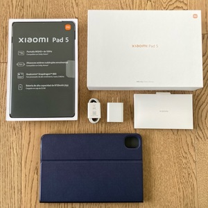 ★国内版 Xiaomi Pad 5 HyperOS 6GB/128GB 本体 コズミックグレー ケース付 シャオミ タブレット 美品