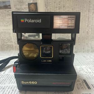 【外観美品】Polaroid Sun660 Auto foucus ポラロイド
