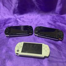SONY PSP 3000 PSP 1000x2 3本セット_画像1