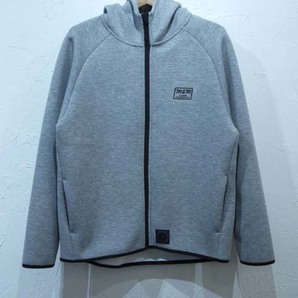 M&M CARDBOARD KNIT FULL ZIP PARKA(24-MSW-003)/H.GRAY/XLsize/新品未使用の画像1