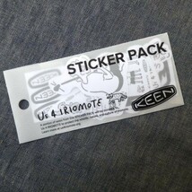 KEEN キーン STICKER PACK 1029336 新品 ステッカー 防水素材_画像2