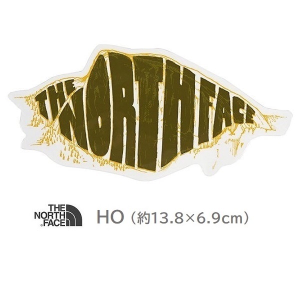 TNF Print Sticker NN32229 HO ノースフェイス ステッカー 新品 防水素材