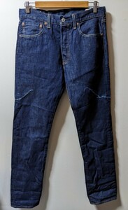 Levi's　リーバイス　PREMIUM 501　MADE IN USA WHITE OAK CONE DENIM ボタン裏刻印 5115　W32 L34 ボタンフライ 米国製　デニム　ジーンズ