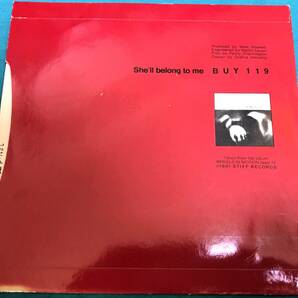 7”●Any Trouble / Trouble With Love UKプロモ盤 Stiff BUY DJ 119 パワーポップ の画像2