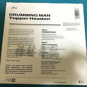 7”●Topper Headon / Drumming Man GERオリジナル盤 Mercury 880 924-7Q クボタタケシ スウィンギン・ジャイヴ フロア・クラシック の画像2