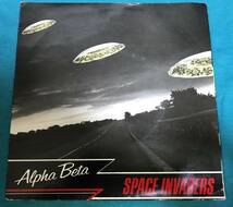 7”●Alpha Beta / Space Invaders UKオリジナル盤 MAG 158 シンセポップ ニューウェイヴ_画像1