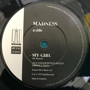 7”●Madness / My Girl UKオリジナル盤 Stiff Records BUY 62の画像3