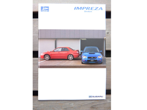 インプレッサ 涙目 sti 2002年11月 カタログ 販売店スタンプ無し 極上 SUBARU IMPREZA WRC