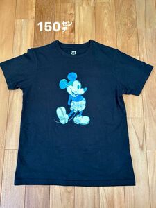 ユニクロ 半袖Tシャツ ディズニー ミッキー150㎝