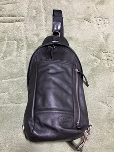 ■超美品■コーチCOACH　ショルダーバッグ　レザー■