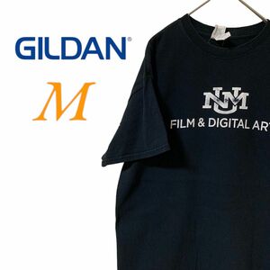 【US古着】GILDAN ギルダン ブラック M Tシャツ 半袖 レギュラーヴィンテージ プリント メンズ レディース