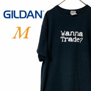 【US古着】GILDAN ギルダン ブラック M Tシャツ 半袖 レギュラーヴィンテージ プリント メンズ レディース