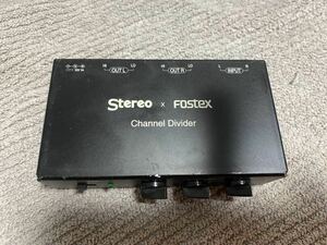 Stereo×Fostex Channel Divider канал делитель работоспособность не проверялась 