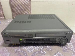 SONY ソニー WV-ST1 Hi8/S-VHS ダブルビデオデッキ　通電確認のみ