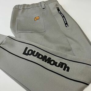 ★新品・正規品★LOUDMOUTH ラウドマウス 軽量ダンボールニット ジョガーパンツ / GY  ≪サイズLL≫の画像5