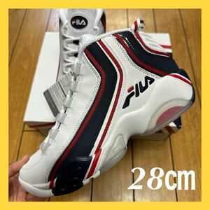 ☆新品☆FILA Fila Stack 2 フィラ　フィラ スタック2 ホワイト　レッド　ネイビー　ジェリー・スタックハウス　バスケ　MSS23004