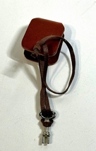 ヘルツ 中古革鞄 HERZ レザー ダレスバッグ ショルダーストラップ・カギ1個付属、外装痛みアリ品_画像9