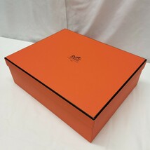 【A-147】HERMES エルメス バスタオル ビーチタオル シルバーｘサーモンピンク系 箱付き_画像7