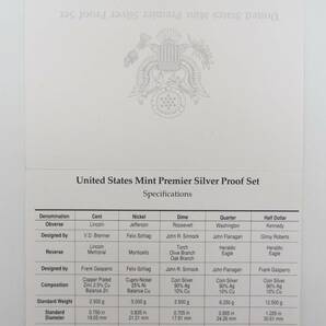 ◎1995 United States Mint Premier Silver Proof Set◎en162の画像4