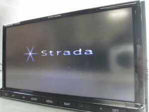 [23T:B1] ☆地図データ2024年度版☆ パナソニック ストラーダ CN-RA04D メモリーナビ CD DVD SD フルセグ Bluetooth ※動作確認済み