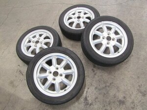 【個person宅配送不可】[38W] DaihatsuGenuine MiniLight 14×4.5J +45【保護Tires】165/55R14 4本set