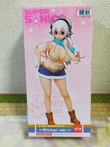 TAITO タイトー すーぱーそに子 winter ver. 美少女フィギュア プライズ景品 台座合体