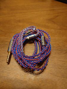 nicehck sweatlife 2pin 4.4mm 中華イヤホン　リケーブル