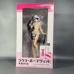 アクアマリン 1/7 ラウラ・ボーデヴィッヒ 水着style インフィニット・ストラトス 完成品 美少女 フィギュア 中古 箱付 開封品 難あり