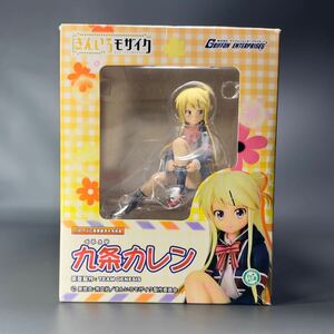 台座欠品 グリフォンエンタープライズ きんいろモザイク 1/8九 条カレン 美少女 フィギュア 中古 箱付 開封品 