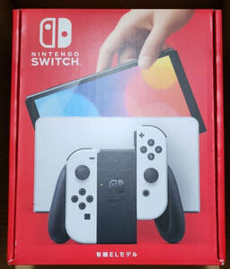 新品未使用未開封品 Nintendo Switch 有機ELモデル ホワイト 店舗印無し 購入証明書あり