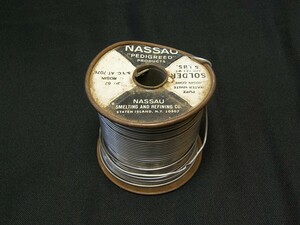 ♪♪Nassau AT-7076 Solder 1.8mm径 切売り30cm単位、ナッソー ハンダ #2382♪♪