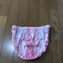 【Palissee】パリシェ ♪綺麗な花柄レース 入りのsexy なビキニショーツＬＬ＊光沢　ピンク色系／新品未使用紙タグ付き　自宅保管品_画像7