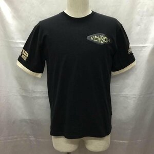 VANSON M ヴァンソン Tシャツ 半袖 T Shirt 黒 / ブラック / 10108735