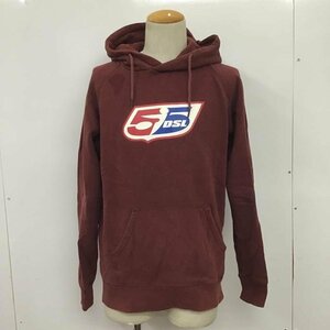 55DSL M フィフティーファイブディーエスエル パーカー 長袖 フーディ Hooded Sweatshirt Hoodie えんじ / ワインレッド / 10079896